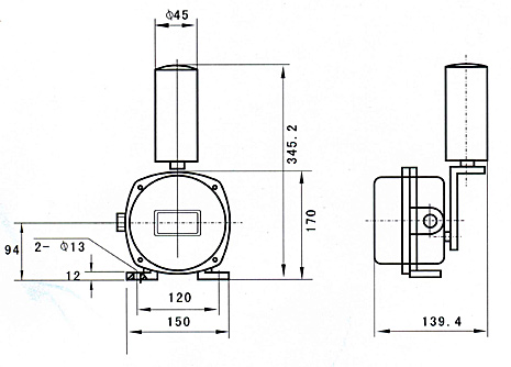 防爆兩級(jí)跑偏開關(guān)BKPT1-25-35_防爆跑偏開關(guān)KBW-220p跑偏控制器工廠直供