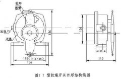 JYB/KS-2，JYB/KS-1雙向拉繩開關(guān)，事故開關(guān)KBW-220L防爆拉繩開關(guān)