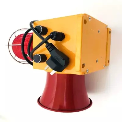 旋轉(zhuǎn)式警示燈LTE-1101J/220V報(bào)警器、一體化聲光信源指示器XDT-M-135FTY皮帶警鈴廠家